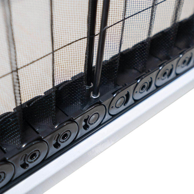 Trackless Folding Insect Fly Screen Door Retractable Pleated Anti Mosquito Screen Door3.jpg