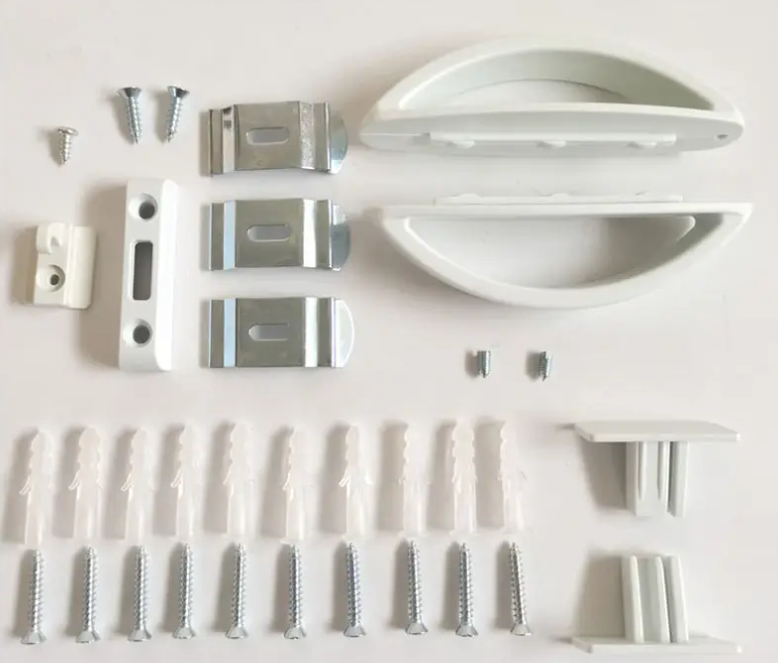 Tighten loose screws on screen door aluminum regularly.