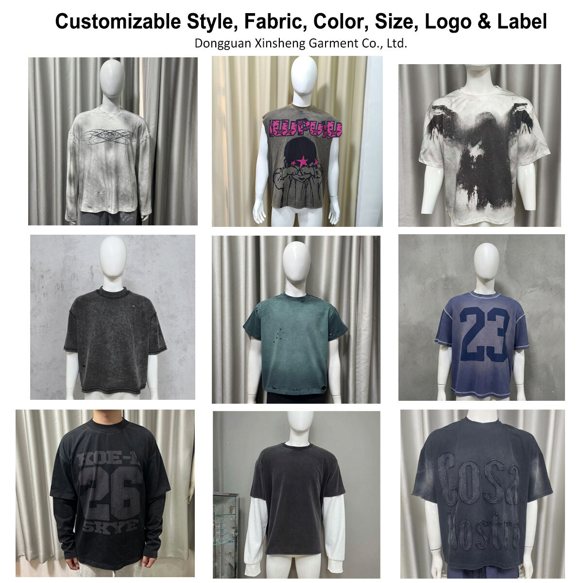 Zgjedhja definitive për prodhimin e T-shirtëve të vjetra