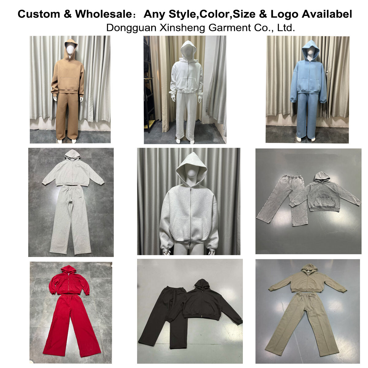 ضبط جودة لا مثيل له في إنتاج البدلات الرياضية بالجملة