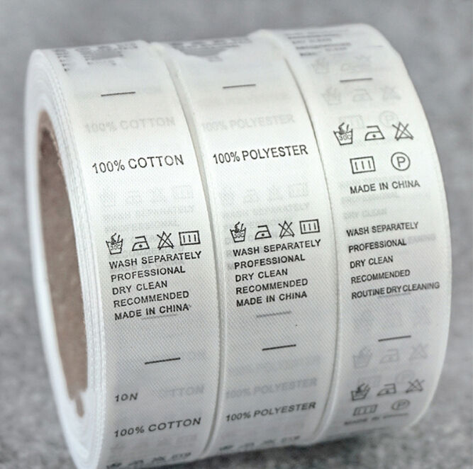 Custom care label