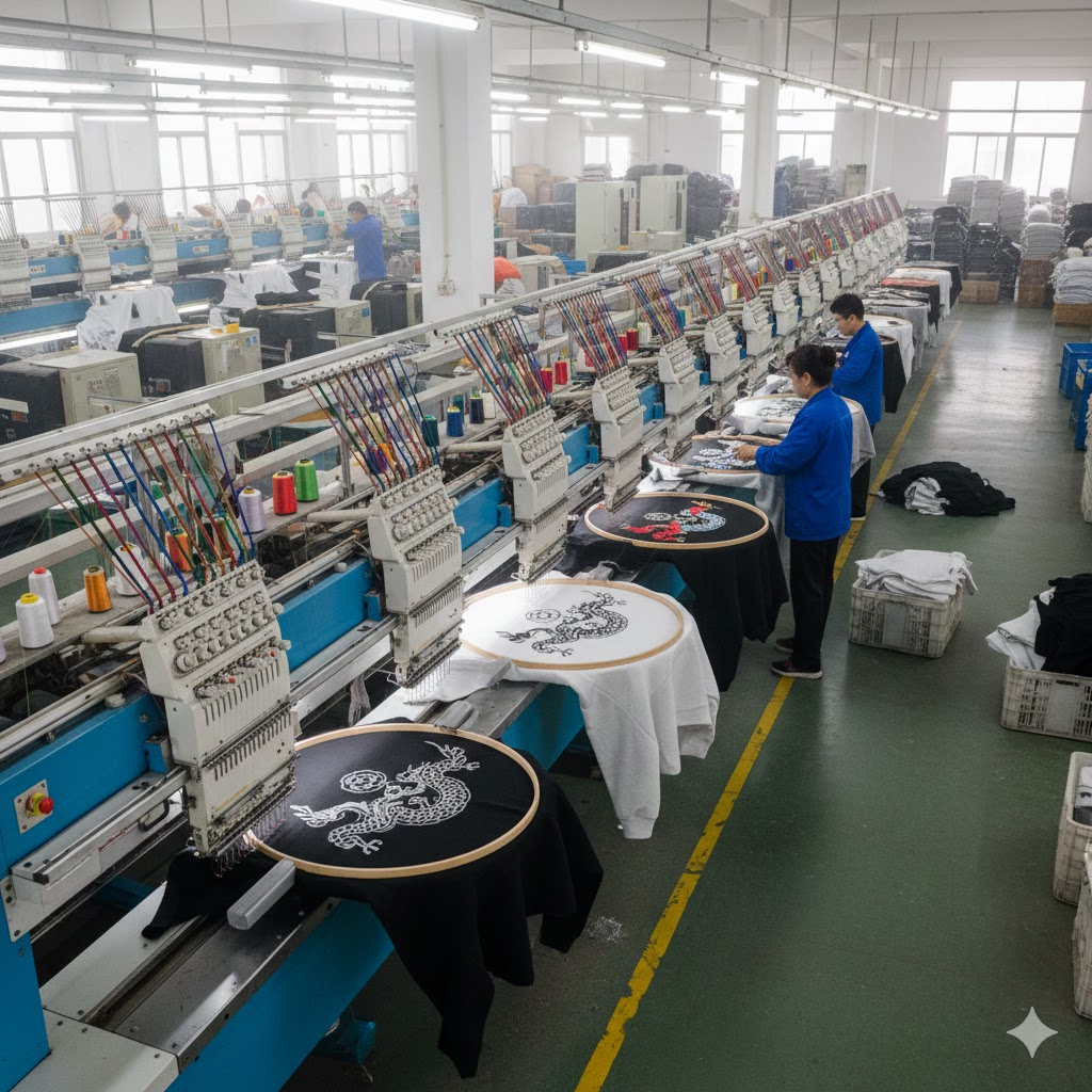 Din partner inden for tilpassede broderede hoodie'er