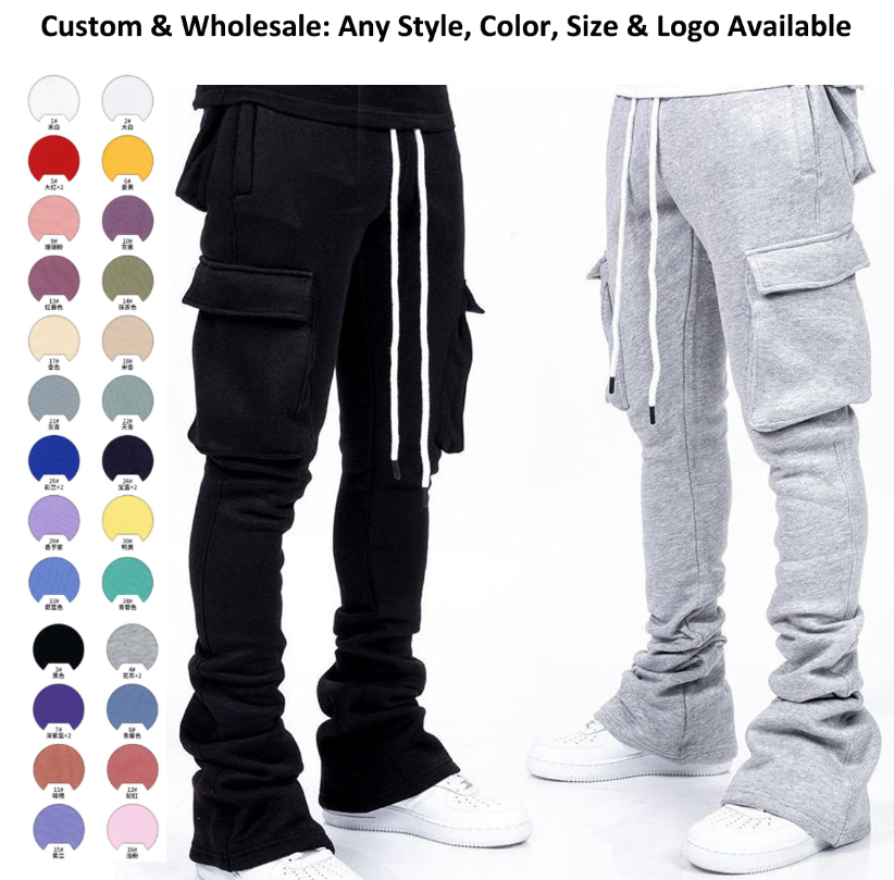 How does the choice between knit and woven fabric affect jogger design?