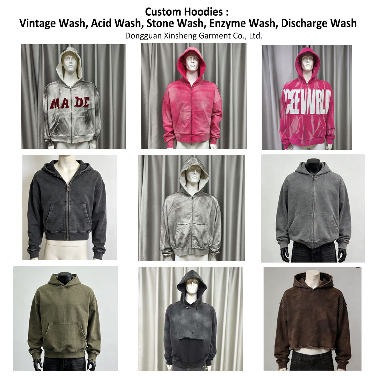 Oplev det bedste med vores udvaskede hoodie til mænd