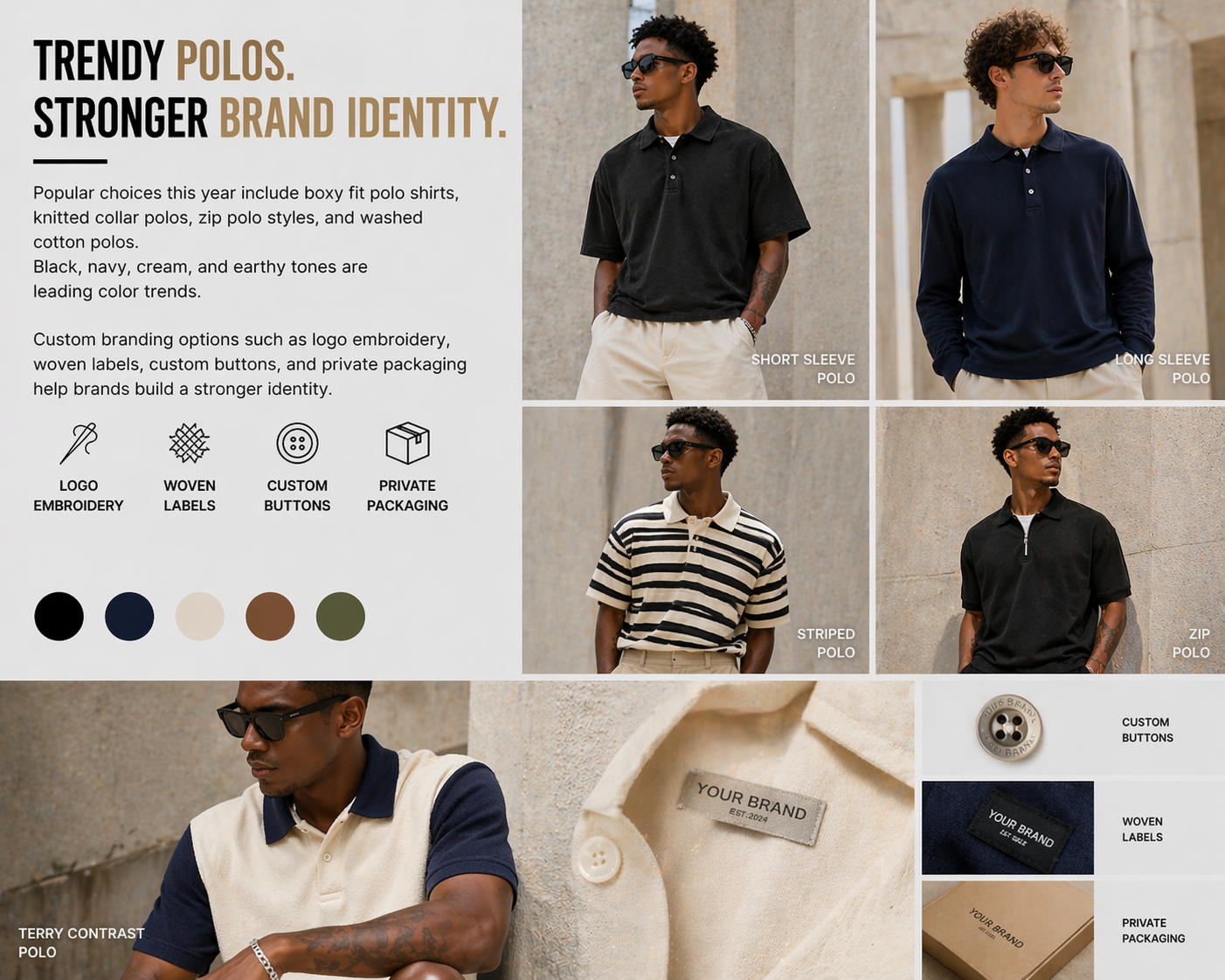 Best Custom Polo Shirts for 2026: What Fashion Brands Are Sourcing This Year