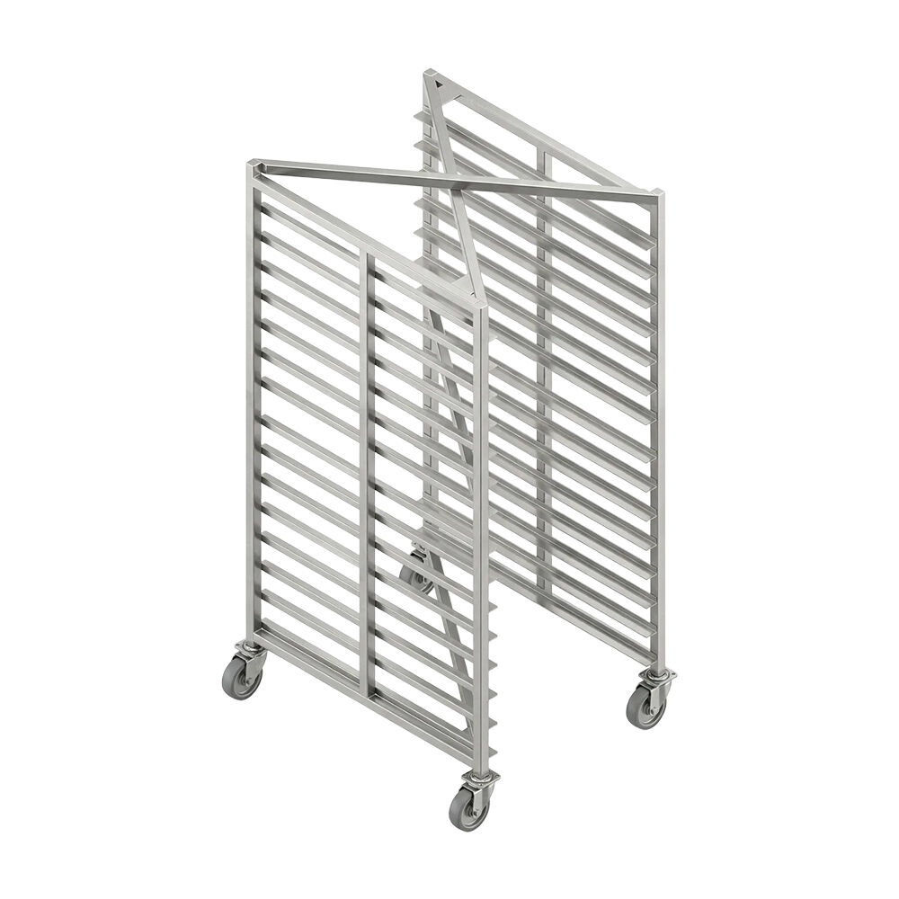 15 Tier 930x730x1807mm Z Type Baking Tray Trolley