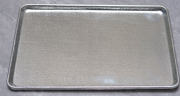 Plaque de cuisson ondulée de grand format : Conçue pour la pâtisserie professionnelle