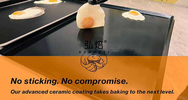 Ceramic Coating Baking Tray - Non-Stick Test