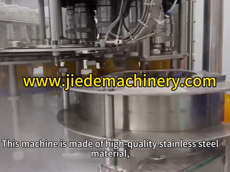 Plastic Bottle With Pe Cap Plastic Bottle Juice Filling Machine Wine Juice Filling Production Line