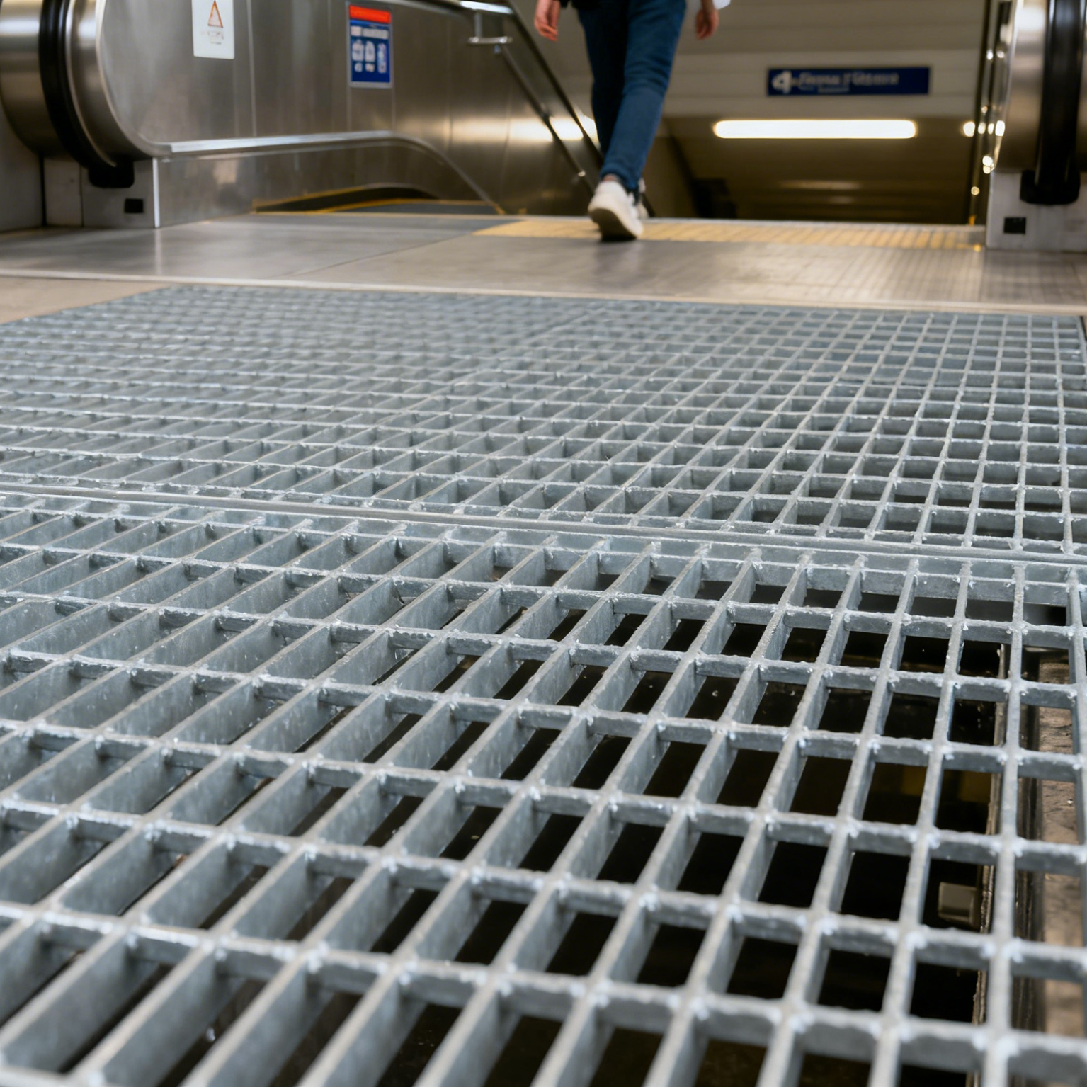 Laying of entrance and exit platforms for urban subway transfer stations