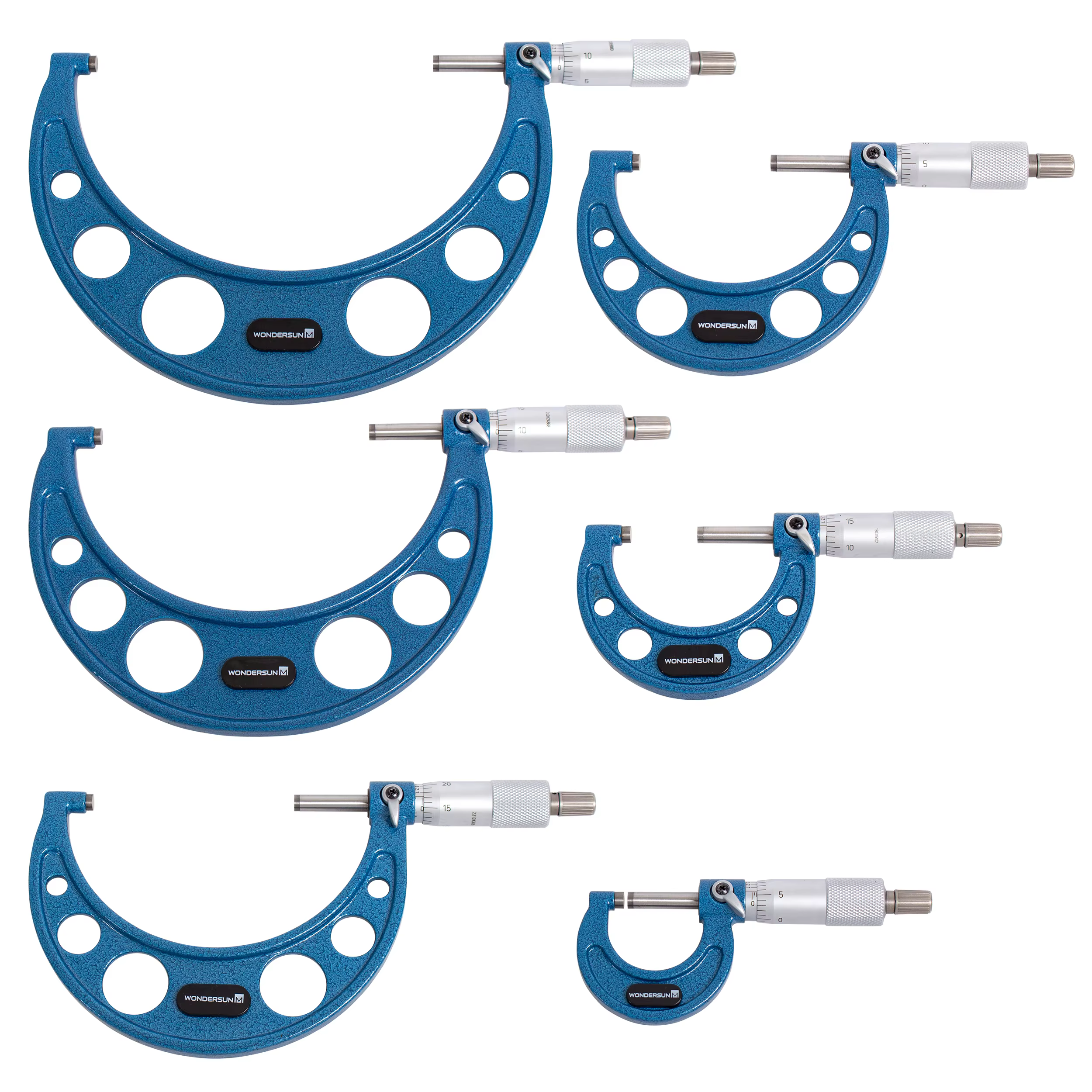 product 6 pcs outside micrometer set professional premium precision machinist outside micrometer set metric or inch-31