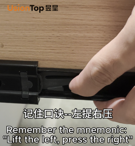 How to Remove and Reset a Drawer with Slide Rails (For Global Audiences)