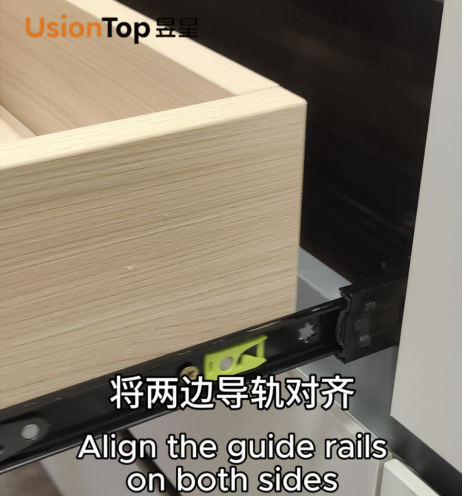 How to Remove and Reset a Drawer with Slide Rails (For Global Audiences)