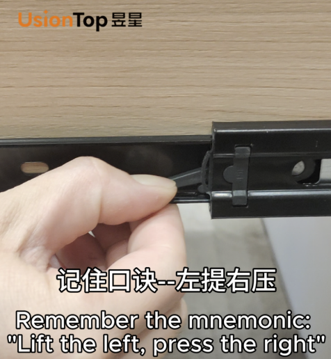 How to Remove and Reset a Drawer with Slide Rails (For Global Audiences)