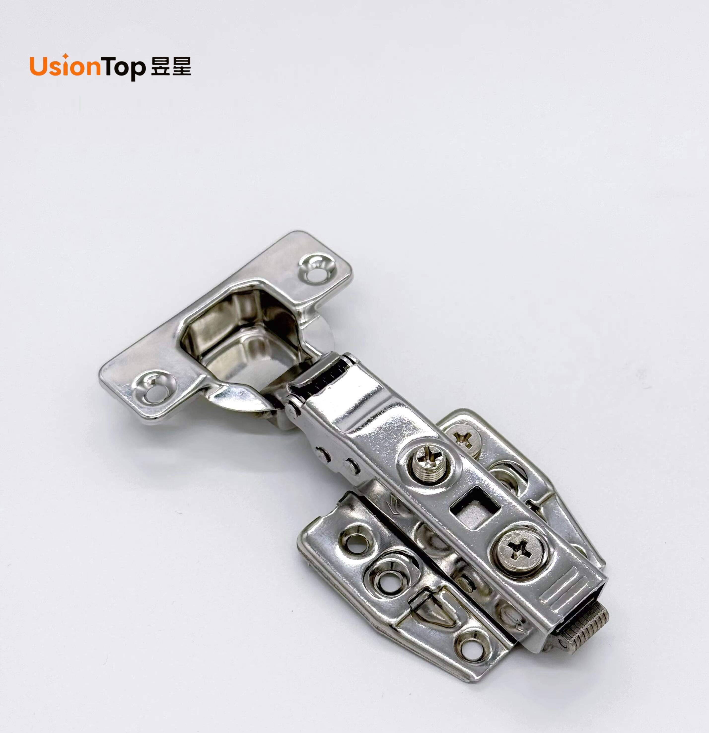 UsionTop 35mm 5-Hole 3D Adjustable Soft-Close Cabinet Hinge