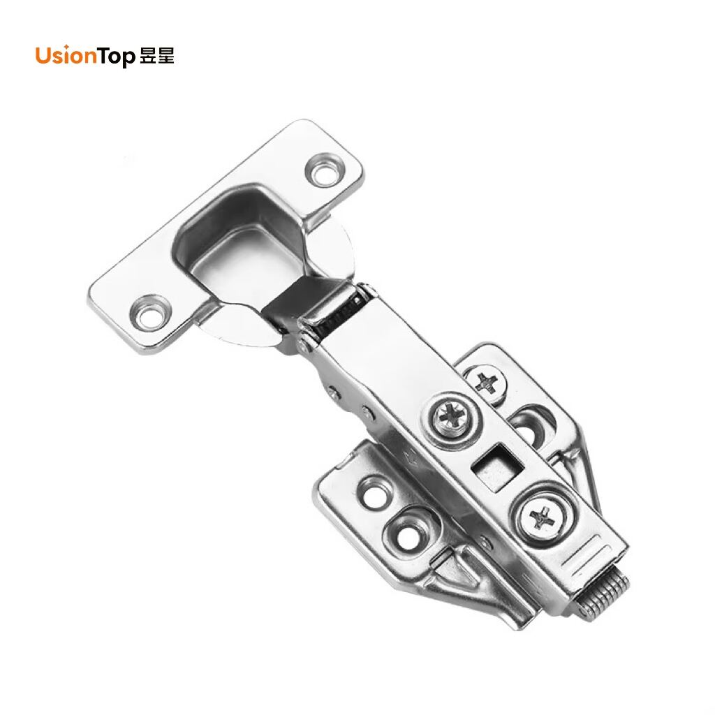 UsionTop 3D Adjustable Hydraulic Clip-On Hidden Hinge