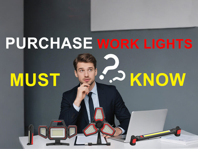 Must-Know Guide: Lithium Rechargeable Work Lights – Performance & Certifications