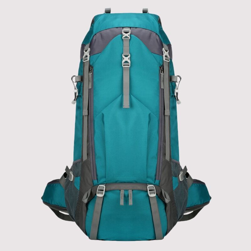 70L Hiking Cycling Backpack Large Capacity Water-Resistant Outdoor Rucksack