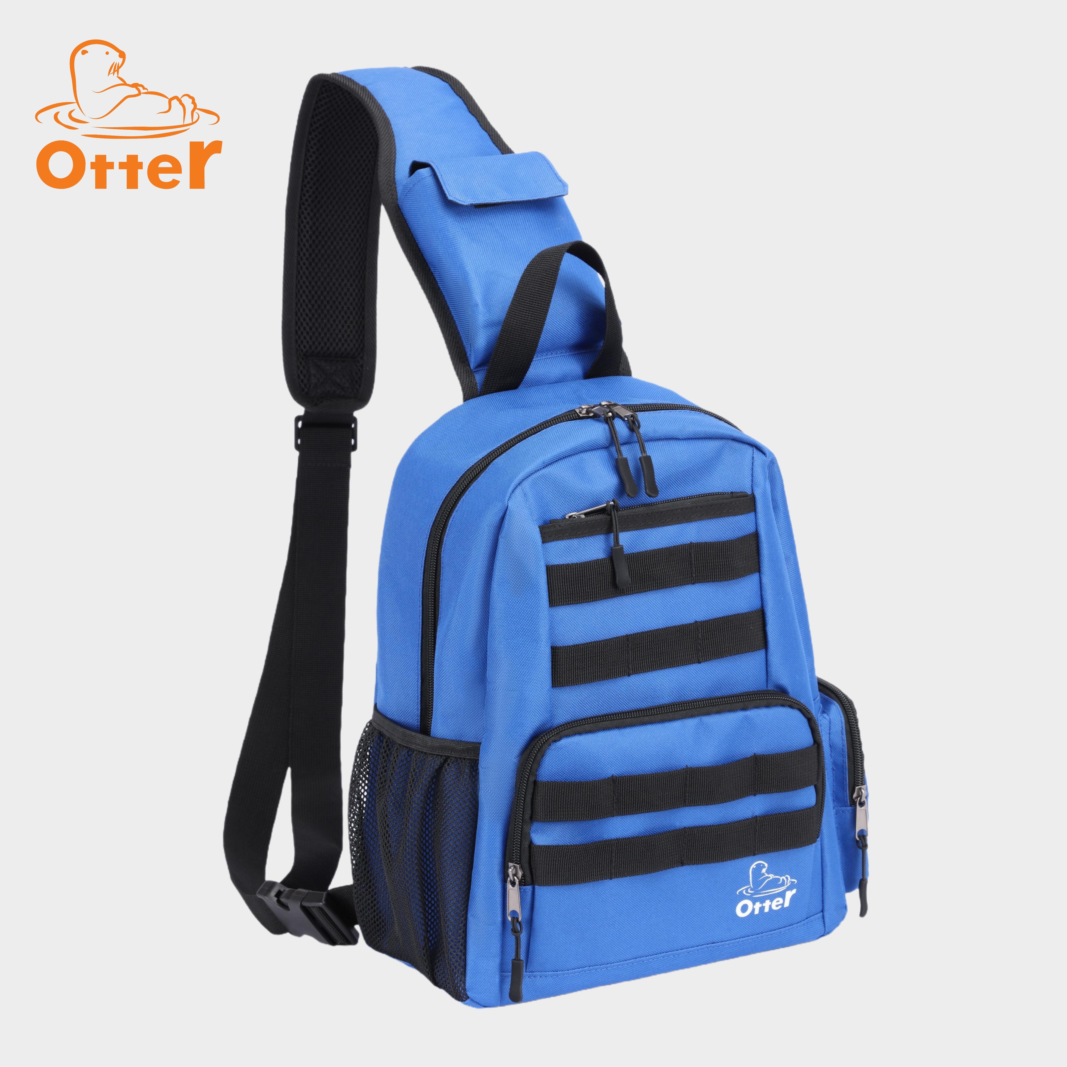 Fishing Tackle Sling Bag Lightweight Sling Backpack Storge Gear