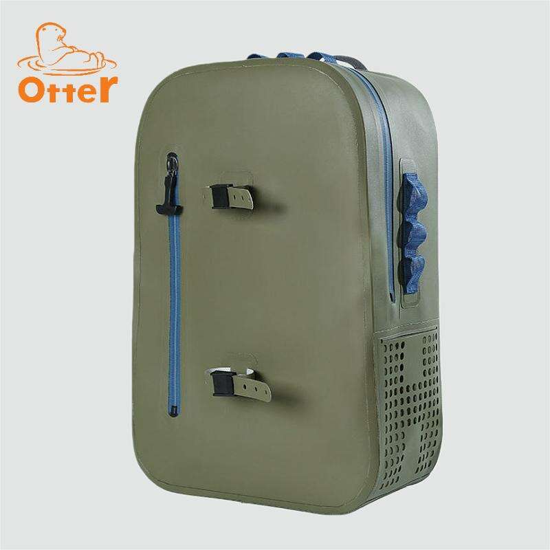 TPU Waterproof Fishing Backpack Dry Bag Outdoor Hiking Camping Tackle Backpack