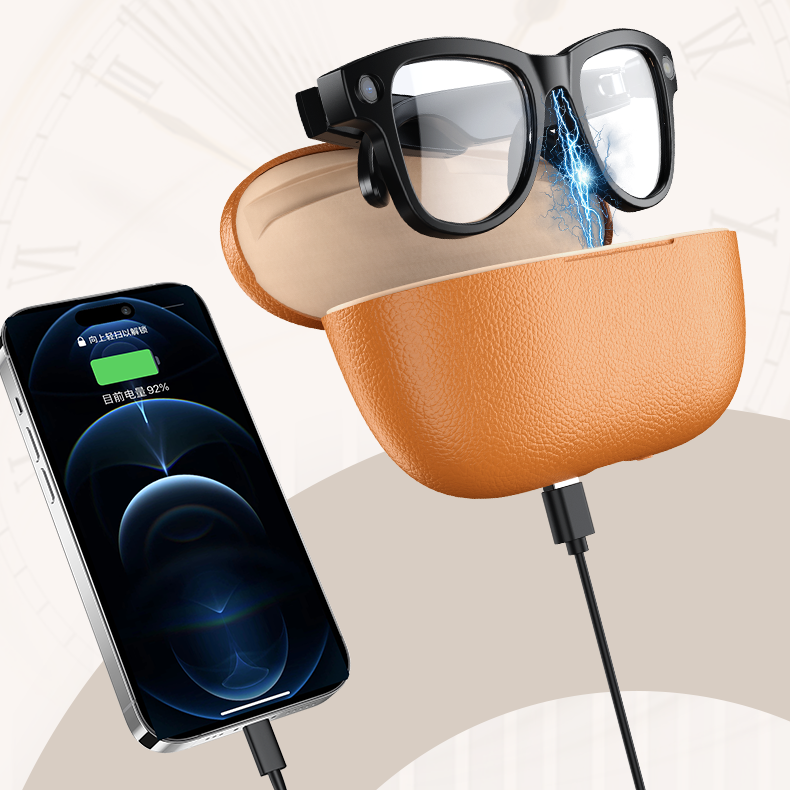 AI for High Quality 4K Video Color Change Film AI Smart Glasses with 2K Camera Display IP67 Waterproof and Transition Lenses