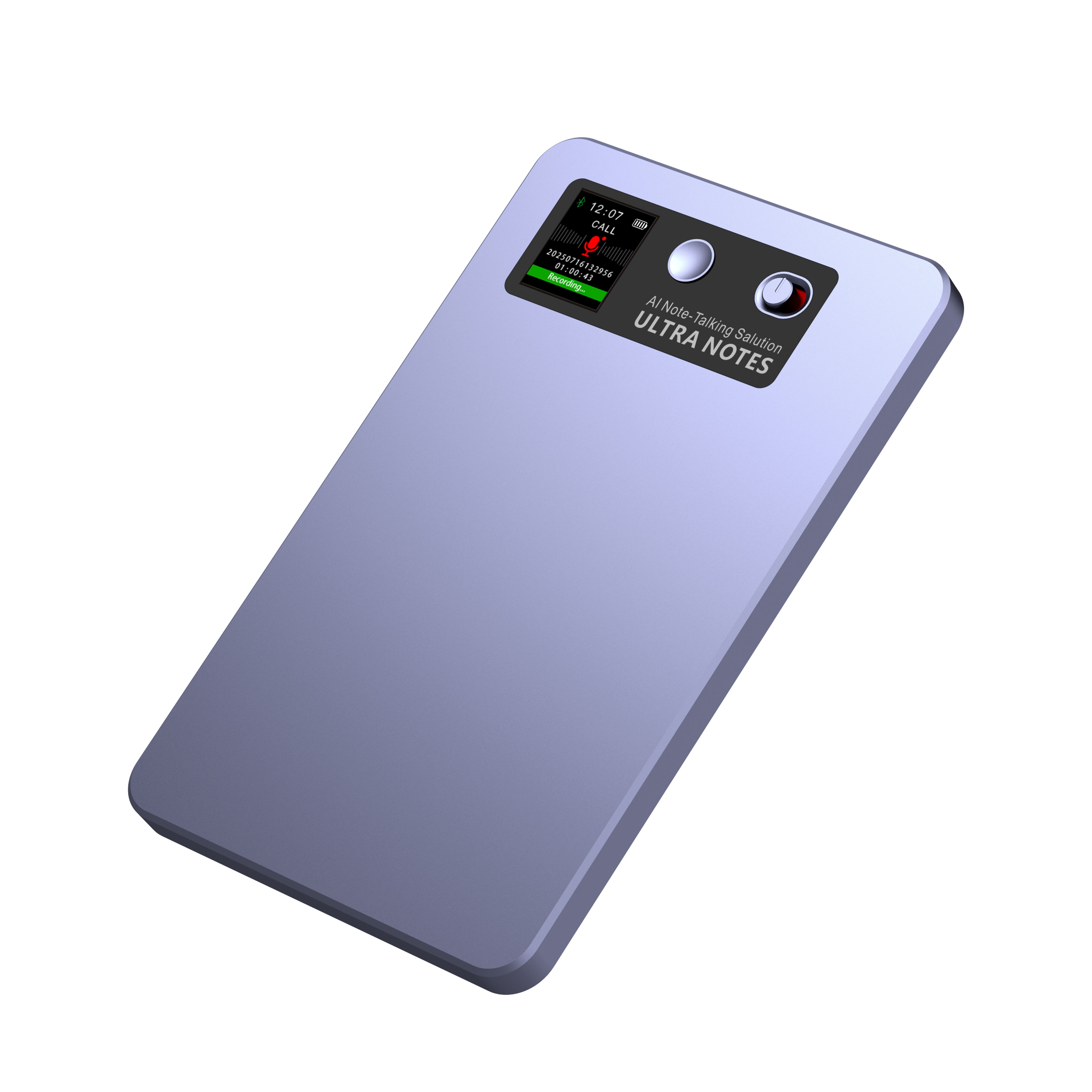 ChatGPT AI Voice Recorder 152 Languages Real Time Transcription Translation Summarization Magnetic Design 3.75mm Ultra Thinnest Color LCD Screen Advanced Noise Reduction 64G