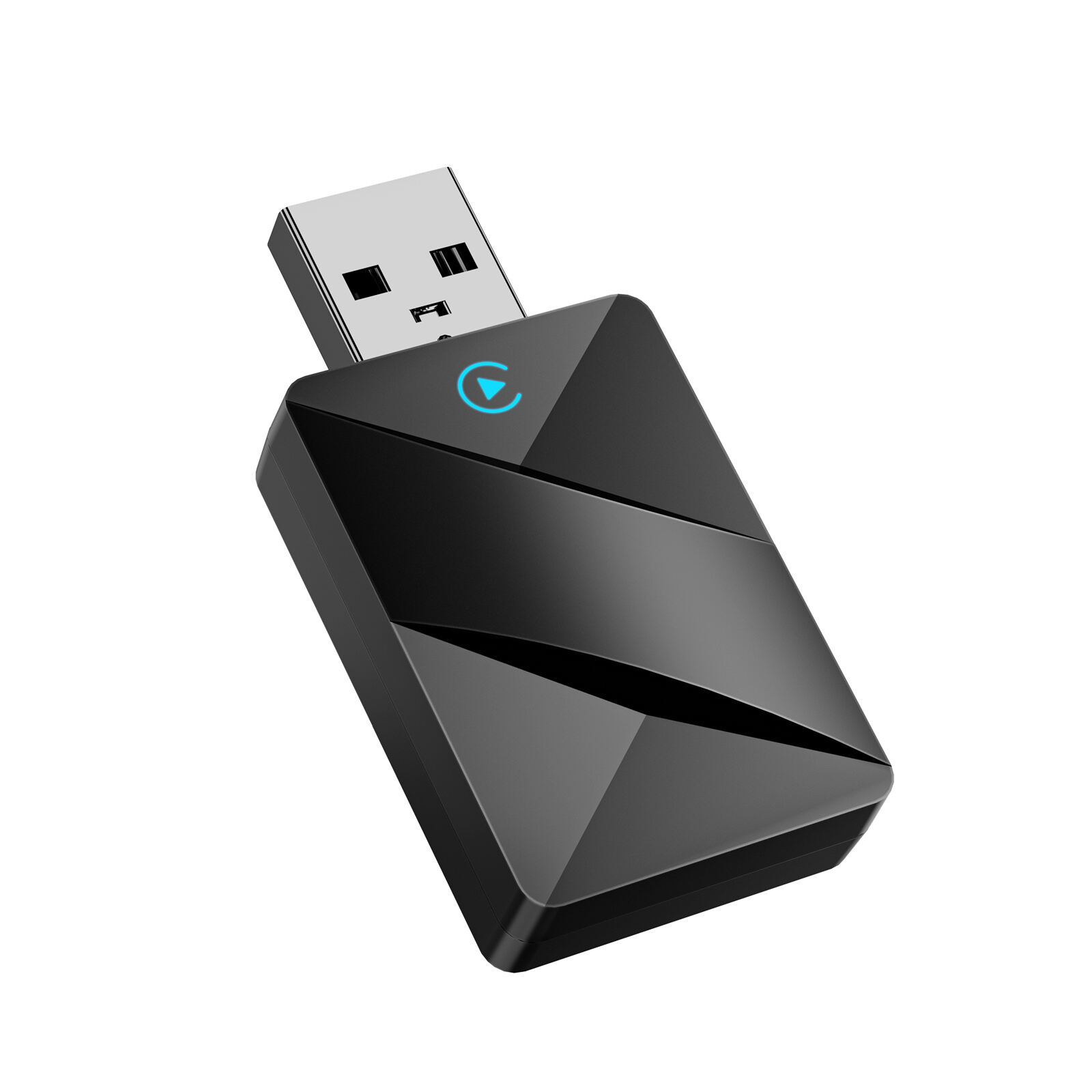Fuallwin Usb Wireless Car Play adaptador Navigasi Portable Tanpa Delay Kabel ke Nirkabel Carplay Dongle Adapter untuk apple iphone
