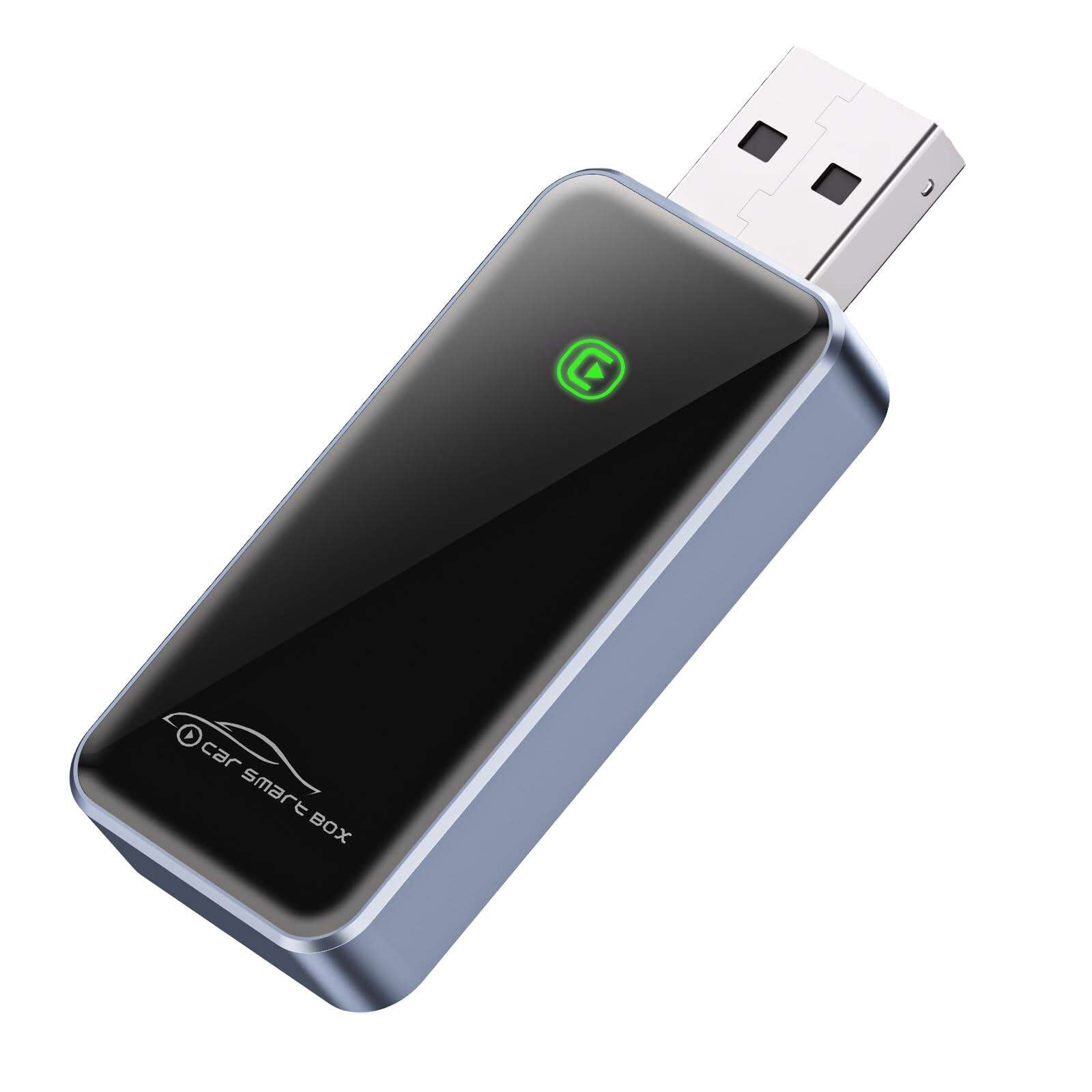 Fuallwin Mini Size USB Wireless Dongle Carplay Adaptor Stable Fast Car Navigatione Adapter Wireless for Iphone apple CarPlay