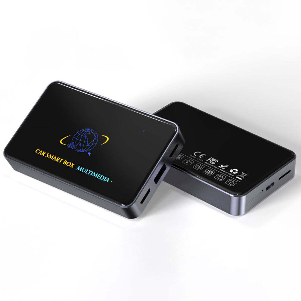 Fuallwin 3 in 1 Carplay Ai Box Wired Wireless 8+128G Car Play Ai Adapter Youtube Android Auto Multimedia CarPlay Tv Box
