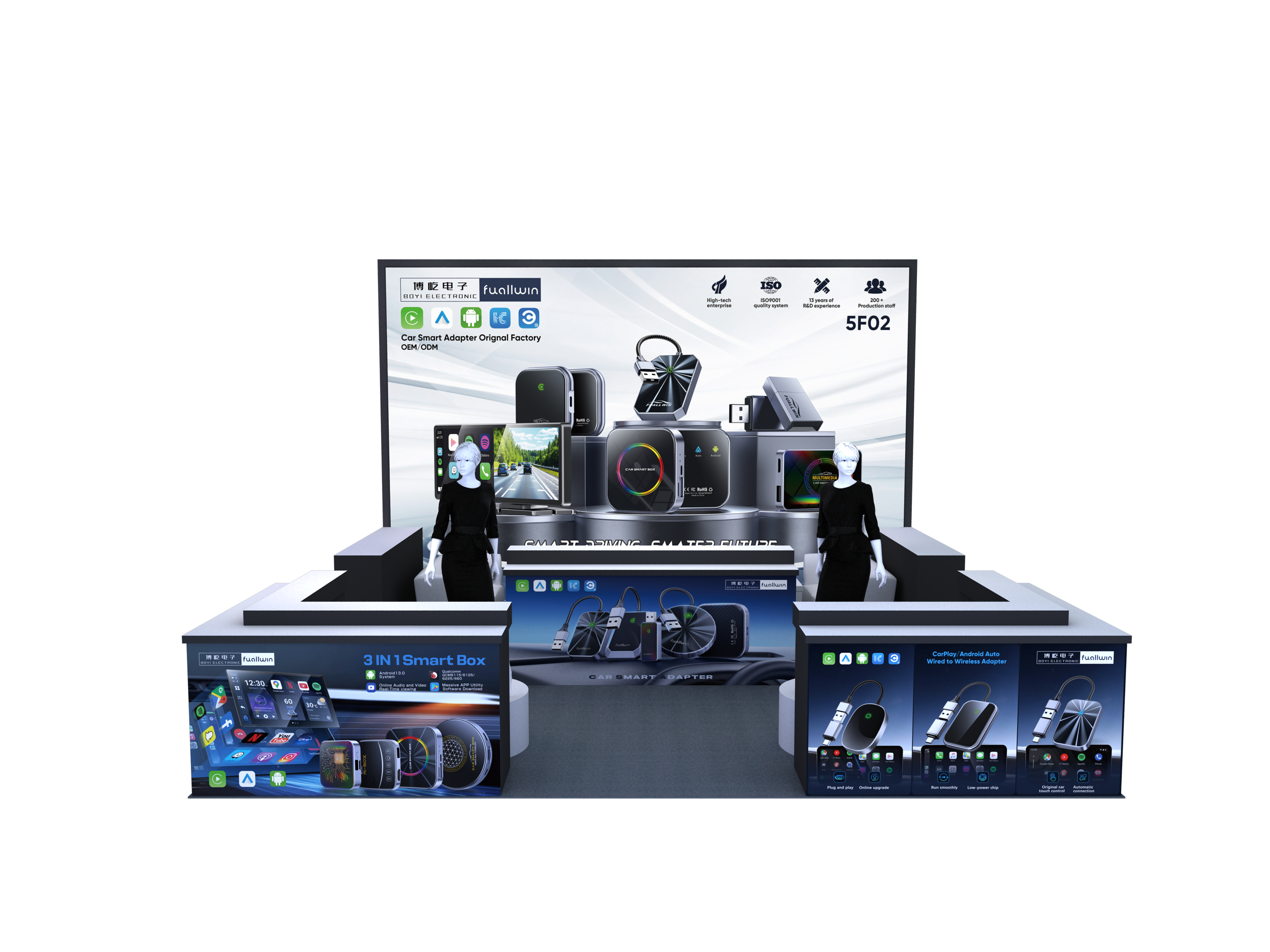 Shenzhen Boyi Electronics Co., Ltd di Pameran Sumber Global Hong Kong
