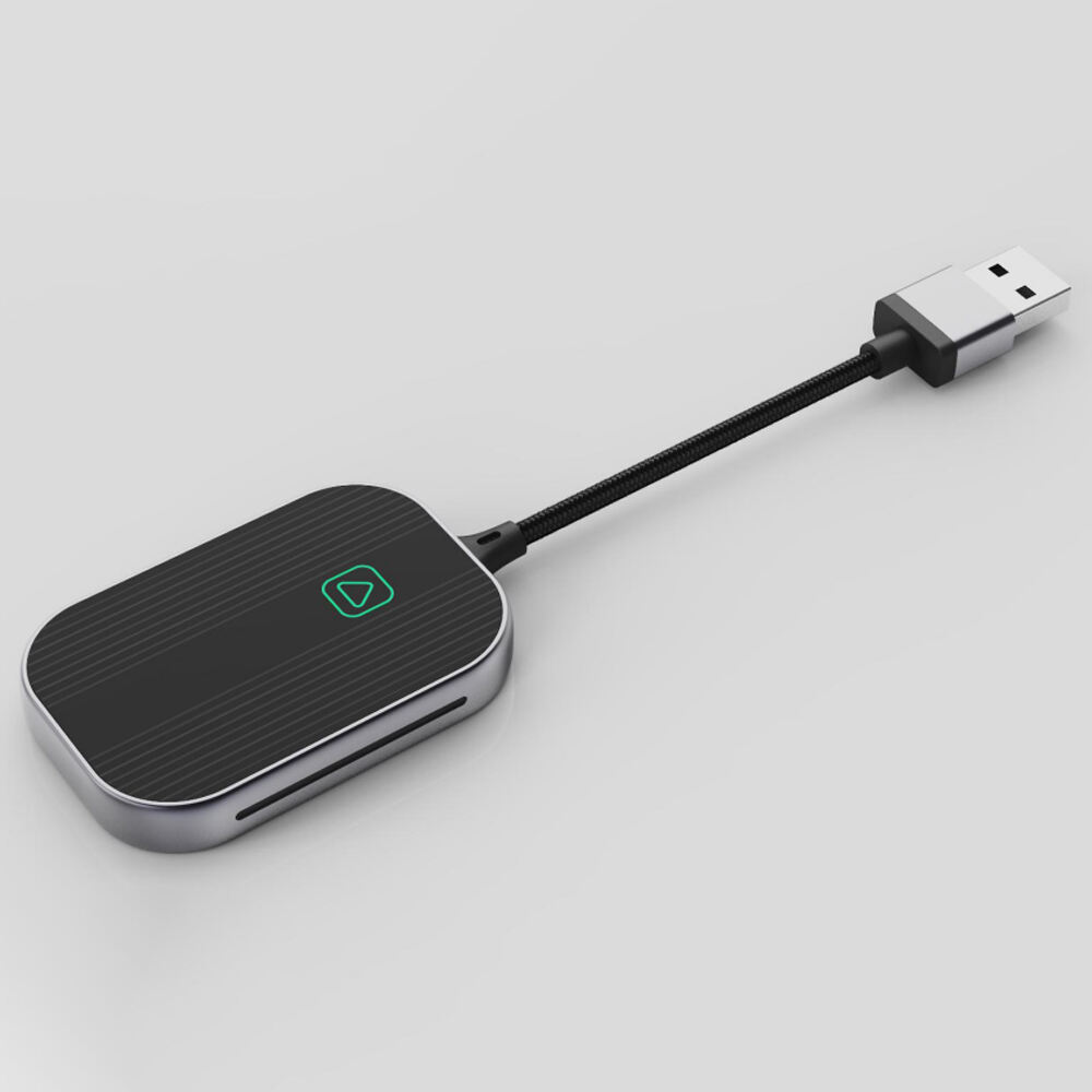 Fuallwin Нов пристигнал мини безжичен адаптер за автомобилното проиграване Universal Usb Carplay Dongle Адаптьор за всички коли iphone