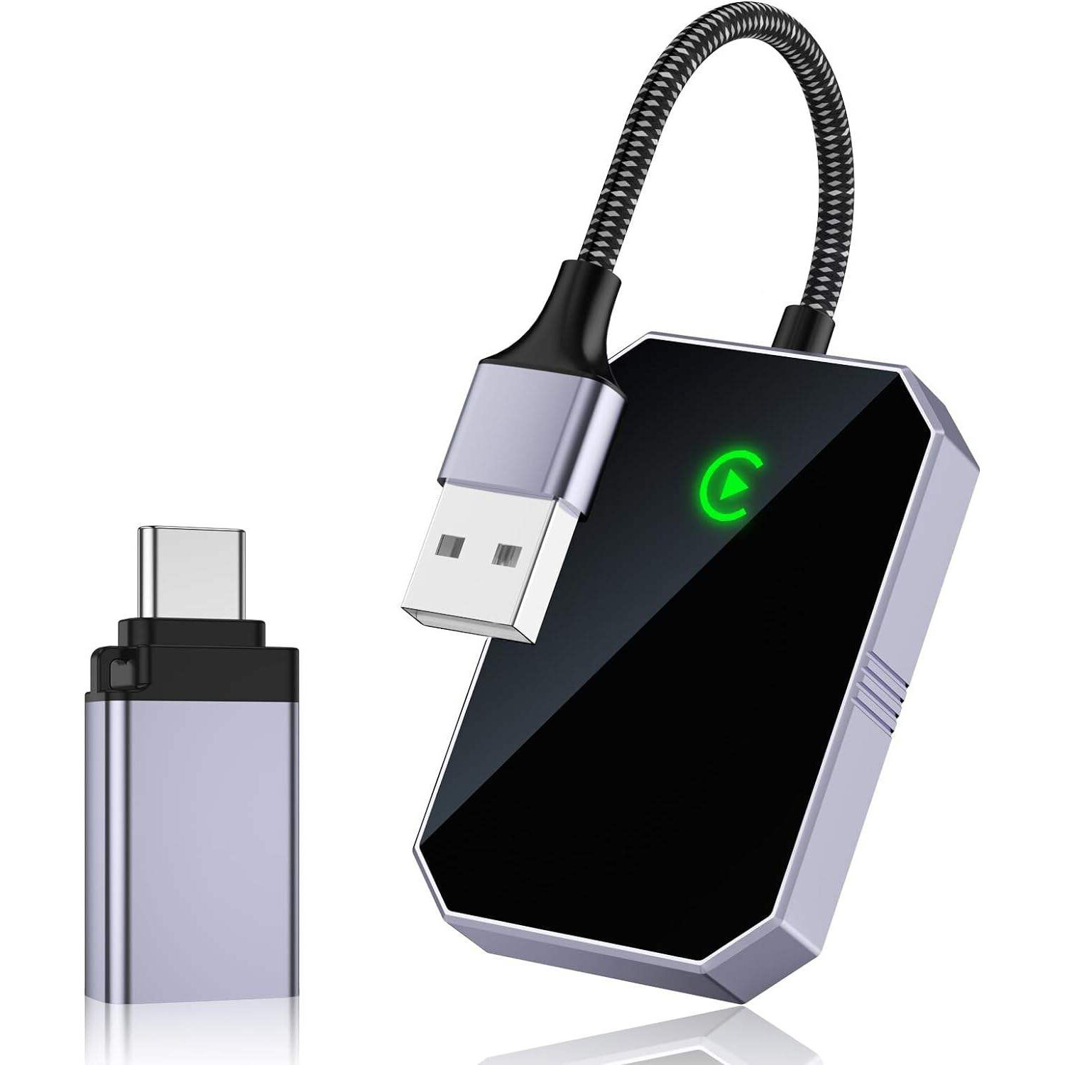 OEM ODM Usb Wireless Carplay Adapter Dongle for Iphone Smart Box Car Play Mercedes Mazda