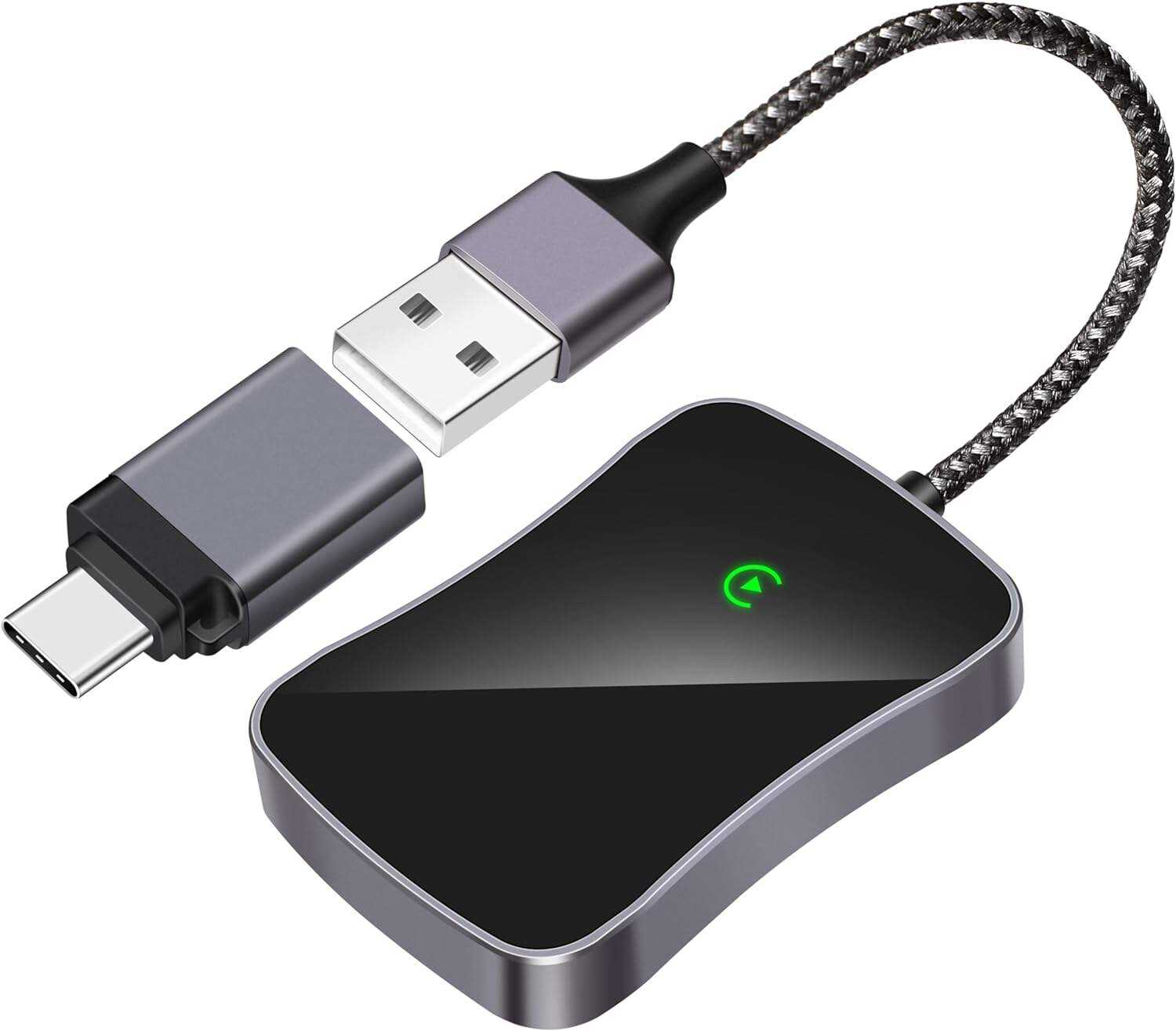 OEM ODM Universal Car Play Dongle Adaptor WIFI USB Wireless Carplay Android Auto Interface Adapter for W205 apple Carplay