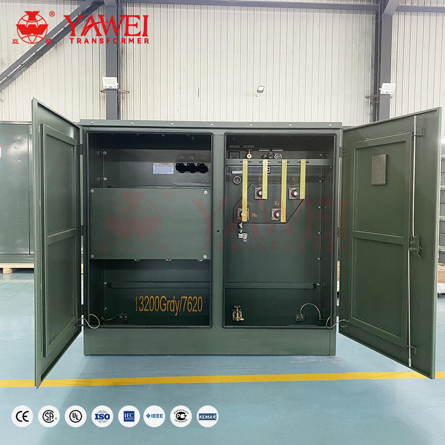 ကျွန်ုပ်တို့၏ ဖန်တီးမှုအစွမ်းထက်သော Square D pad mounted transformer ဖြင့် သင့်ဓာတ်အားချွေတာမှုကို အများဆုံးဖြစ်စေပြီး သင့်ဓာတ်အားစနစ်ကို အကောင်းဆုံးဖြစ်စေပါ။