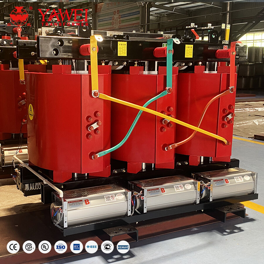 Yawei Low Price High Quality 30kva 100 Kva 500kva 1000kva 12KV0.4KV Three Phase Dry Type High Voltage Transformer.jpg