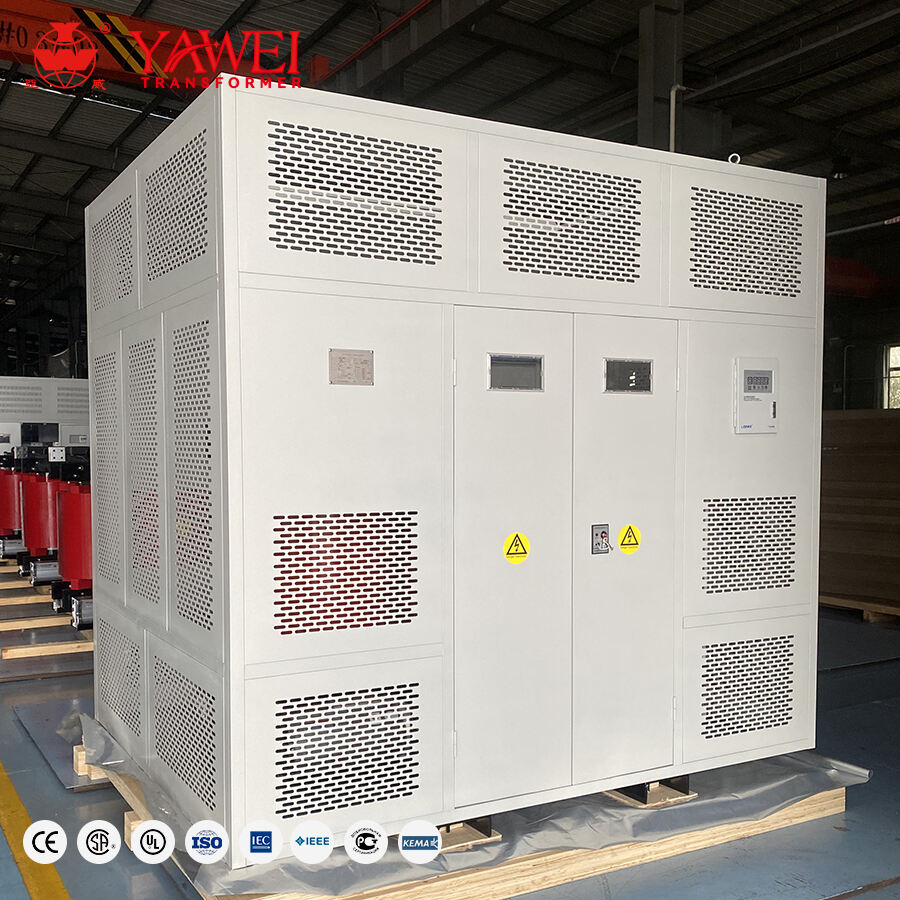 Yawei Three Phase 11kv 1250 Kva Onan Cast Resin Dry Type Distribution Transformer.jpg