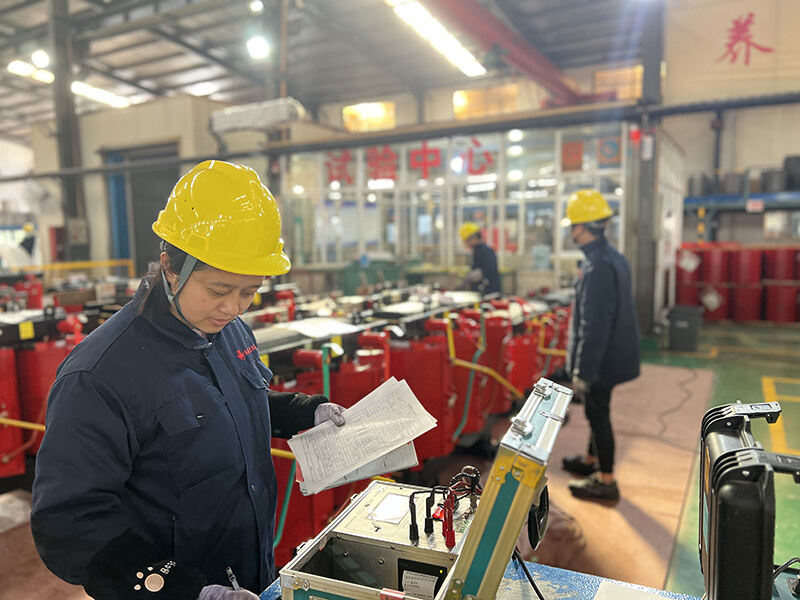 Dry transformer test