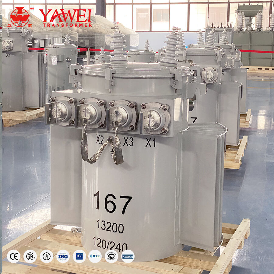 100KVA 167KVA 7.2kv 0.120.24kv Single-phase Oil-Immersed 5060Hz Electronic Use Pole Mounted Transformer.jpg