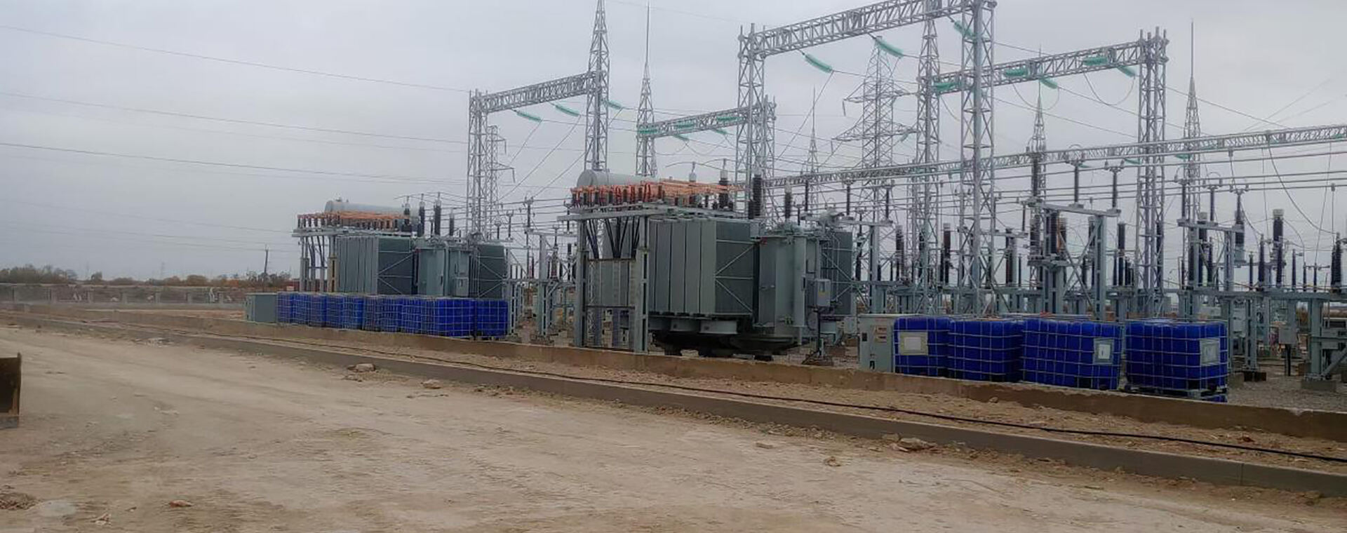 The 4 units 110KV power transformer