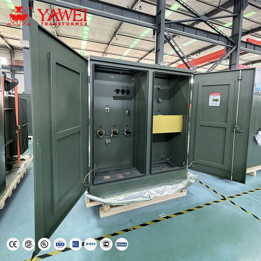 7.6 KV 13.8kV 3 Phase Pad Mounted Electric Oil Type Transformer 1500kVA.jpg