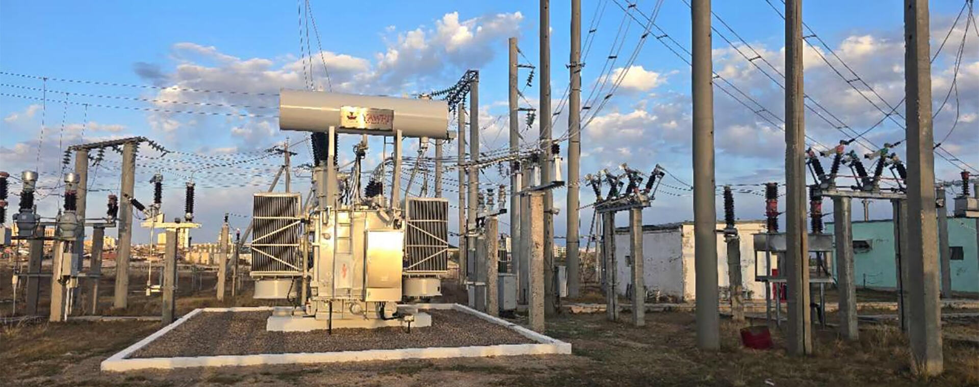 Design, supply and installation of the 110KV substation project