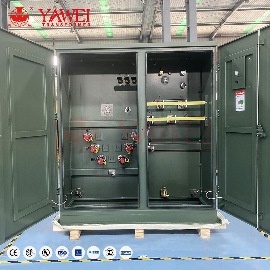 ကျွန်ုပ်တို့၏ အဆင့်မြင့် Square D pad mounted transformer ဖြင့် အထက်ဆုံးတန်ဖိုးရှိ စွမ်းဆောင်ရည်နှင့် ရှည်ကြာသောယုံကြည်စိတ်ချမှုကို တွေ့ကြုံခံစားပါ။