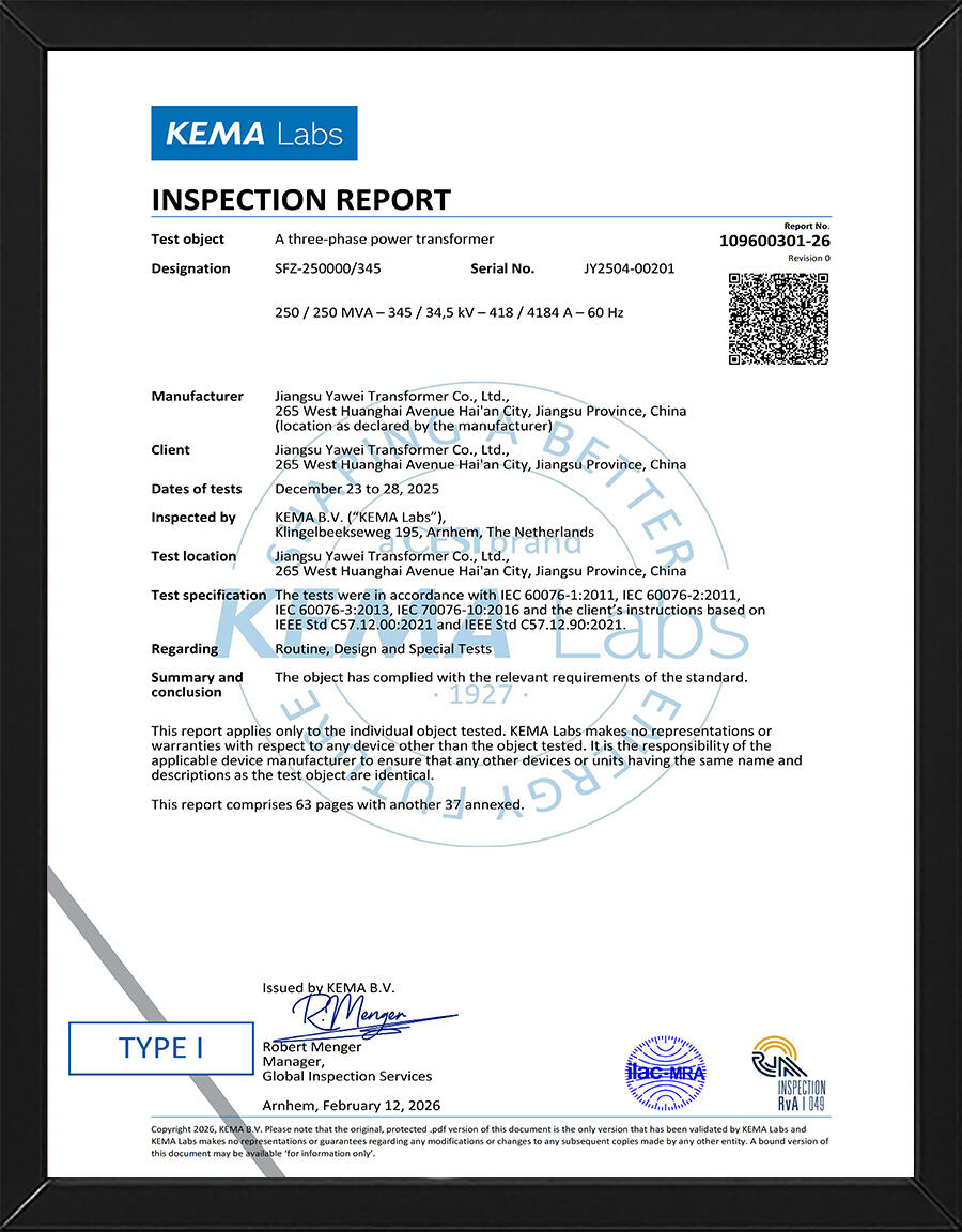 Certificate of Honor