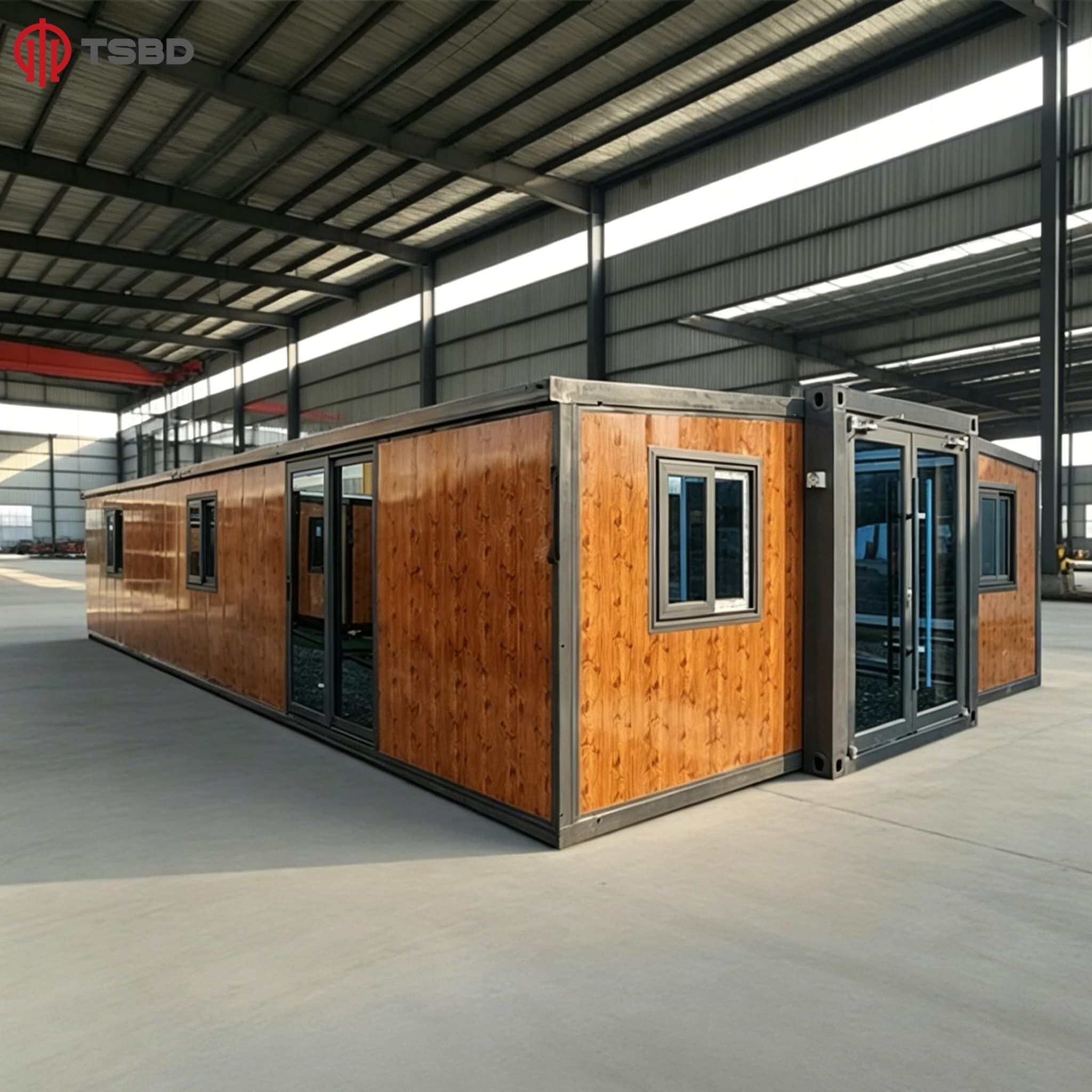 casa em Contêiner Expansível de 40 pés, Moradia Móvel