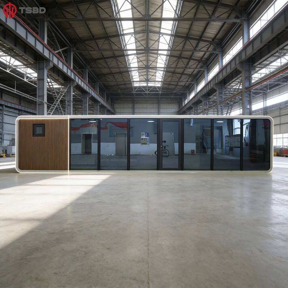 casa em Contêiner para Dormir, Cabine Apple de 40 pés, Casas Portáteis