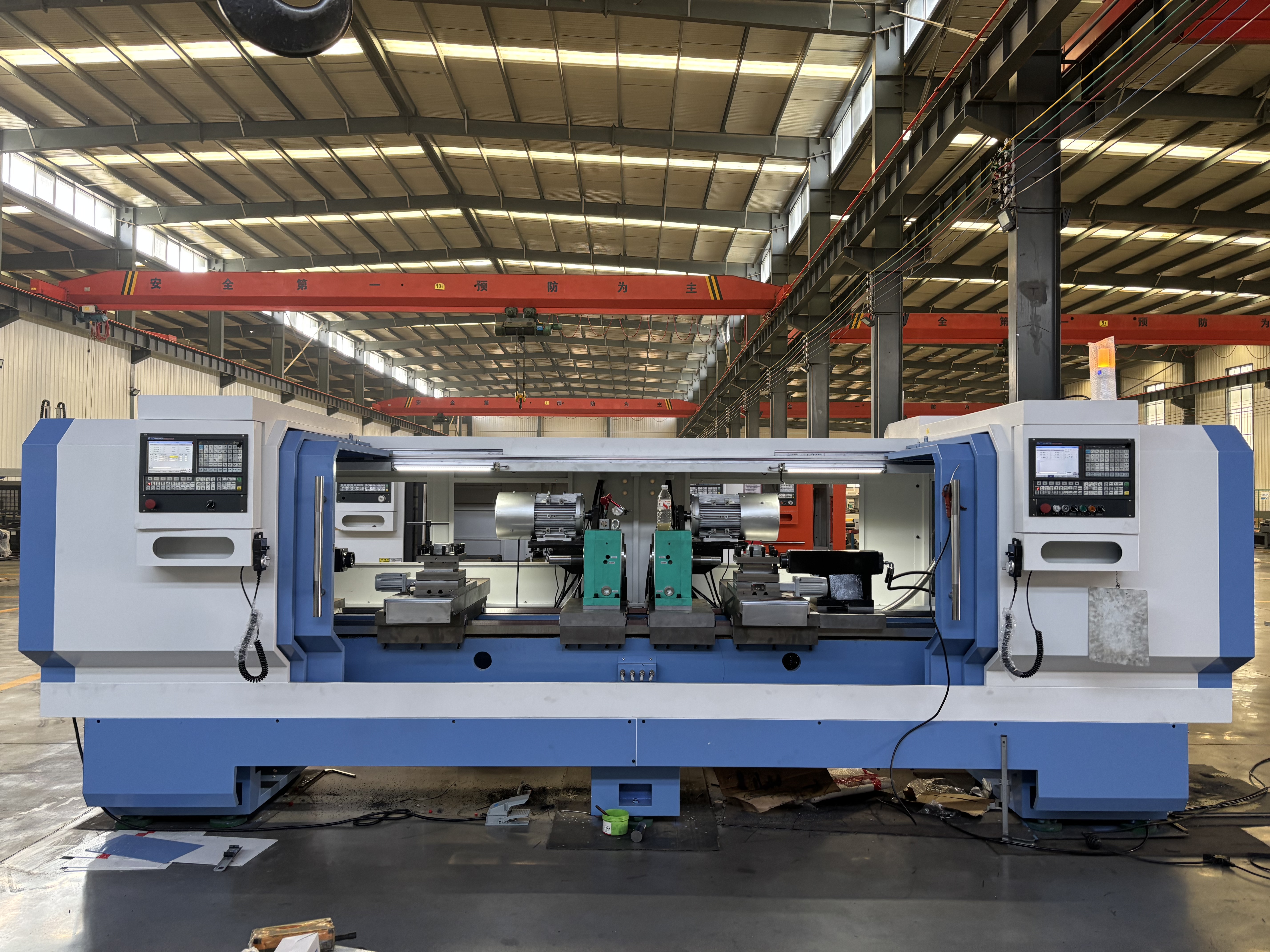 Dual Turret CNC Lathe: Dual-Tool Synchronous Equipment—Efficient For Complex Part Batch Processing