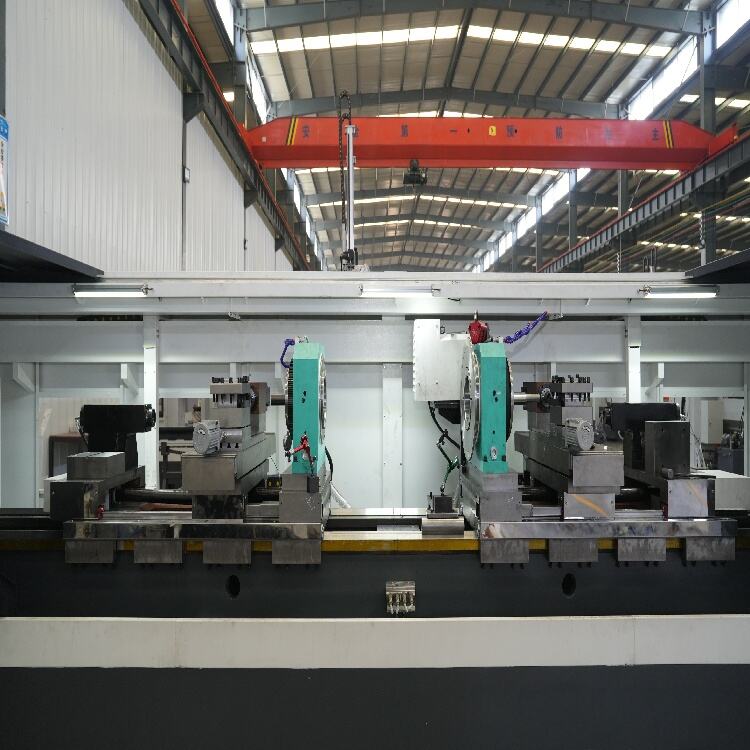 Hengxing Dual-spindle CNC lathe- 2x Efficiency Dual-End Machining for Mining/Automotive Parts