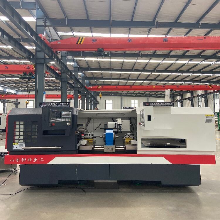 Pneumatic Single-Spindle Double-Head CNC Lathe - One-Clamp Processing for Aerospace/Medical Precision Components