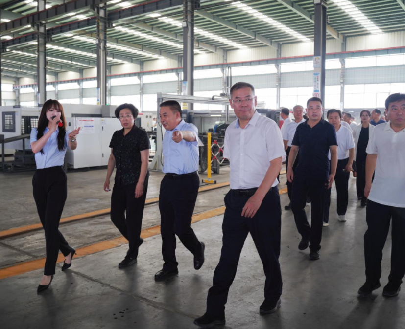 Four-Level Leaders Inspect Shandong Hengxing Heavy Industry to Boost High-Quality Manufacturing