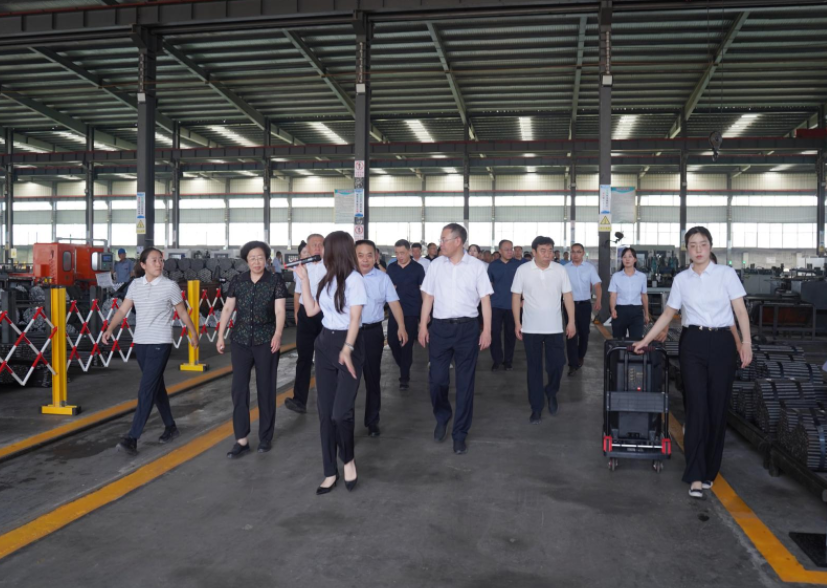 Four-Level Leaders Inspect Shandong Hengxing Heavy Industry to Boost High-Quality Manufacturing
